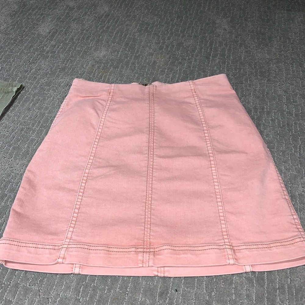 Free People Pink Skirt